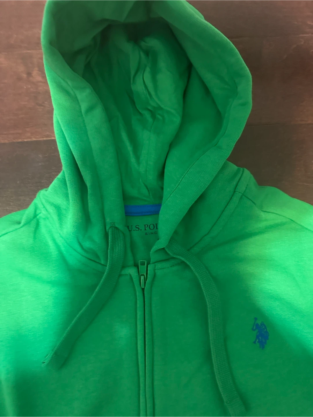U.S. Polo Assn. Green Zip-Up Hoodie - photo 3