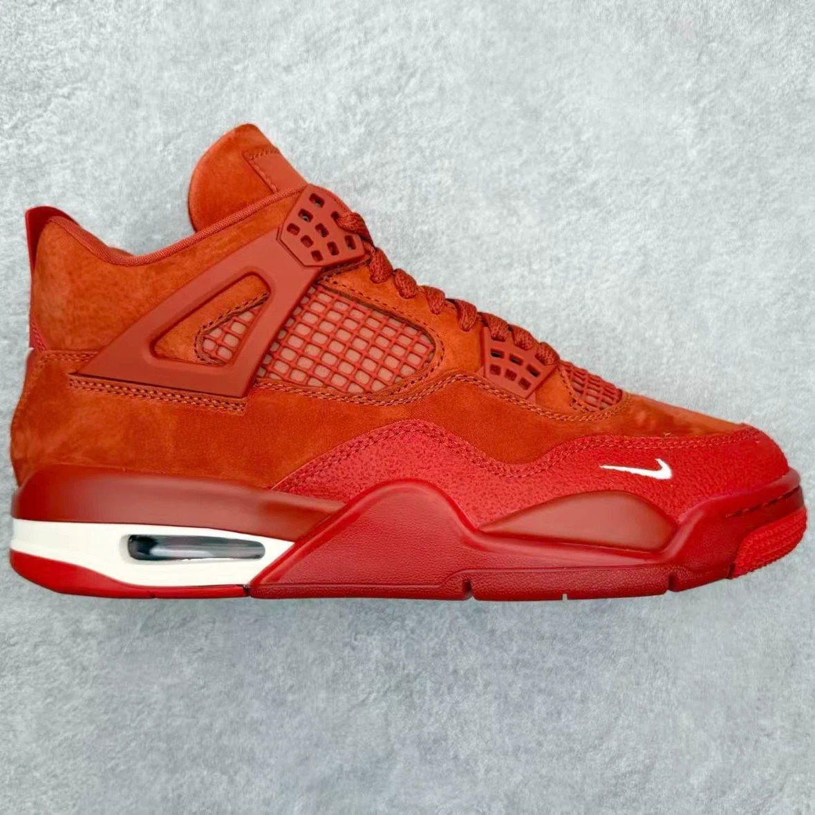 Nike Air Jordan 4 SE Orange Suede Sneakers