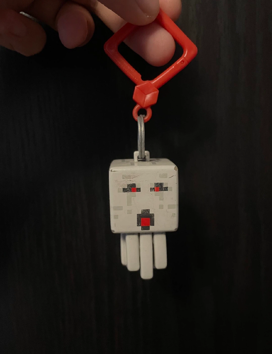 Minecraft Ghast keychain