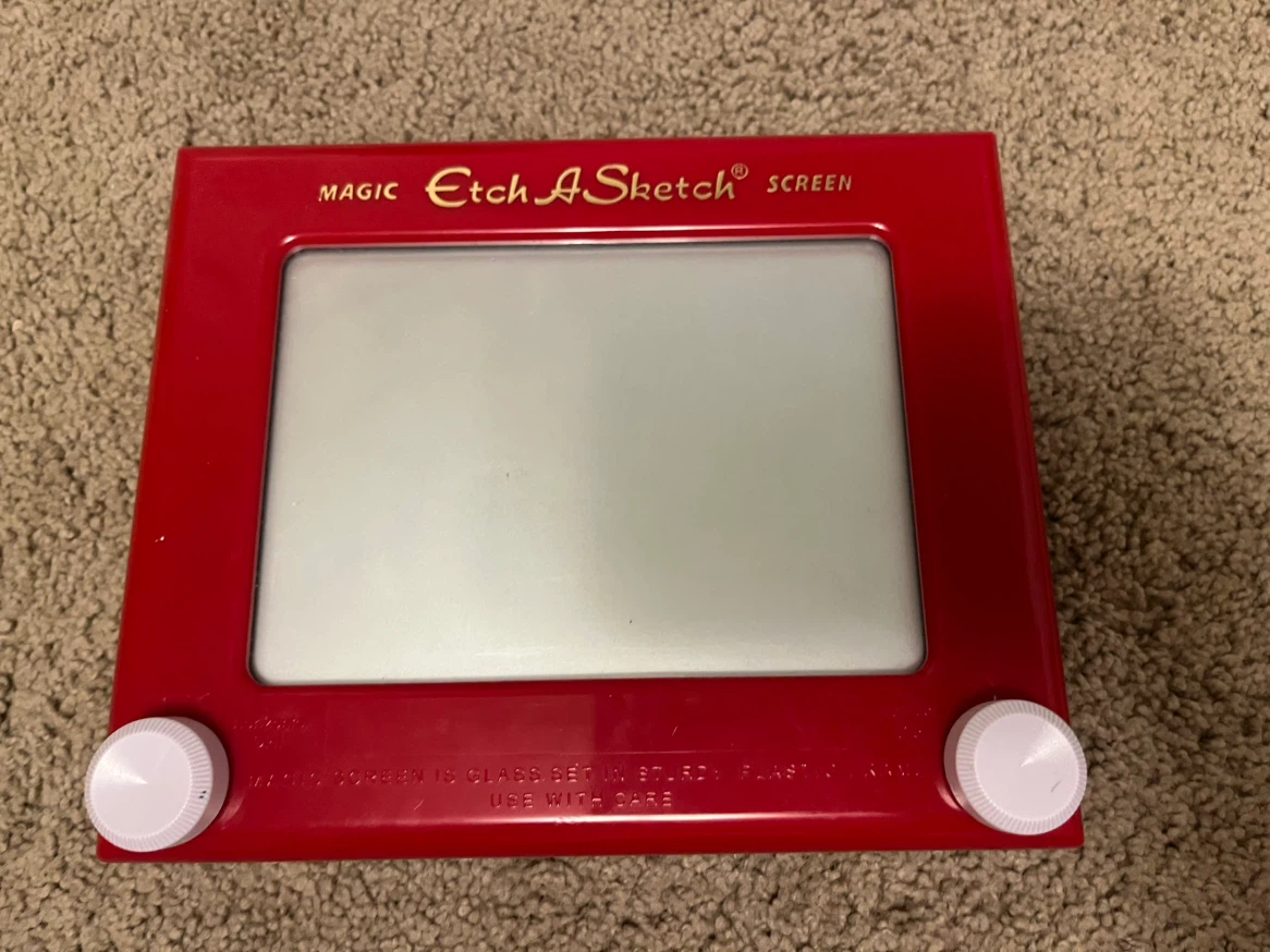 Magic Etch A Sketch Screen