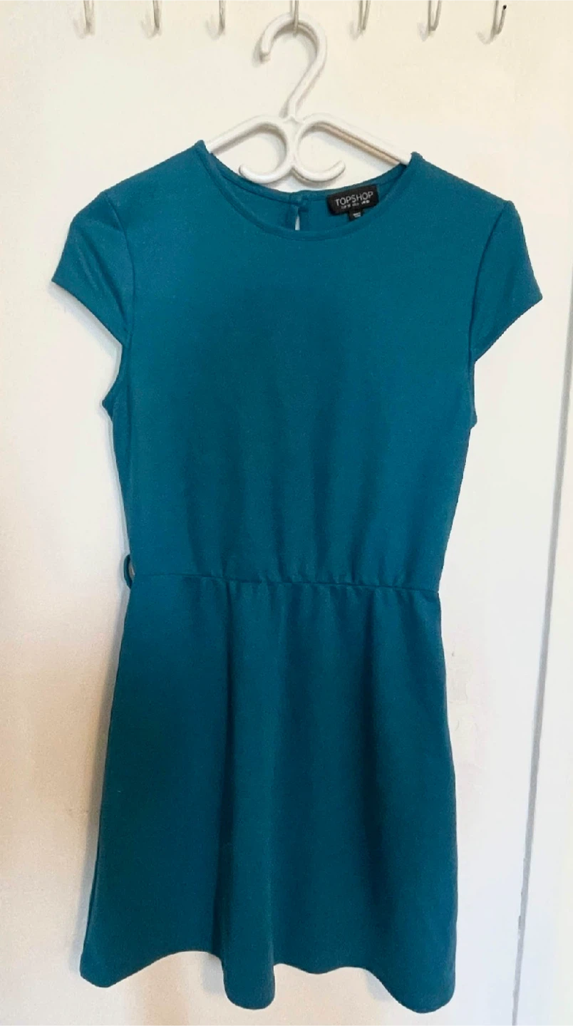 Cyan dress