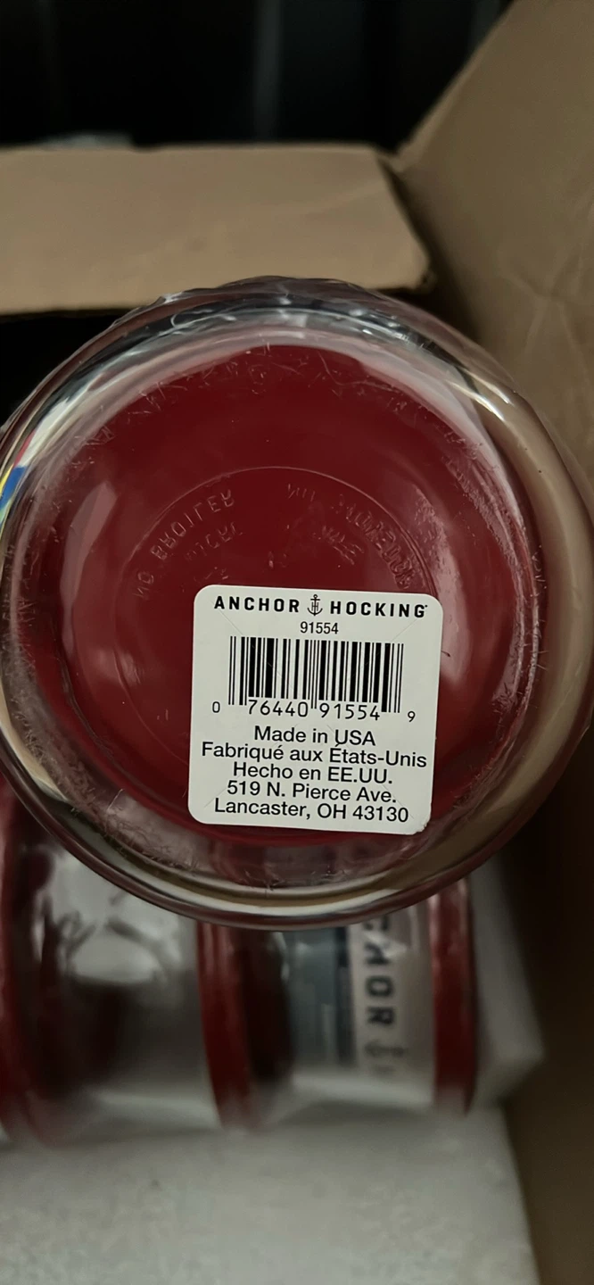Anchor Hocking Glass Food Storage Container with Red Lid - photo 3