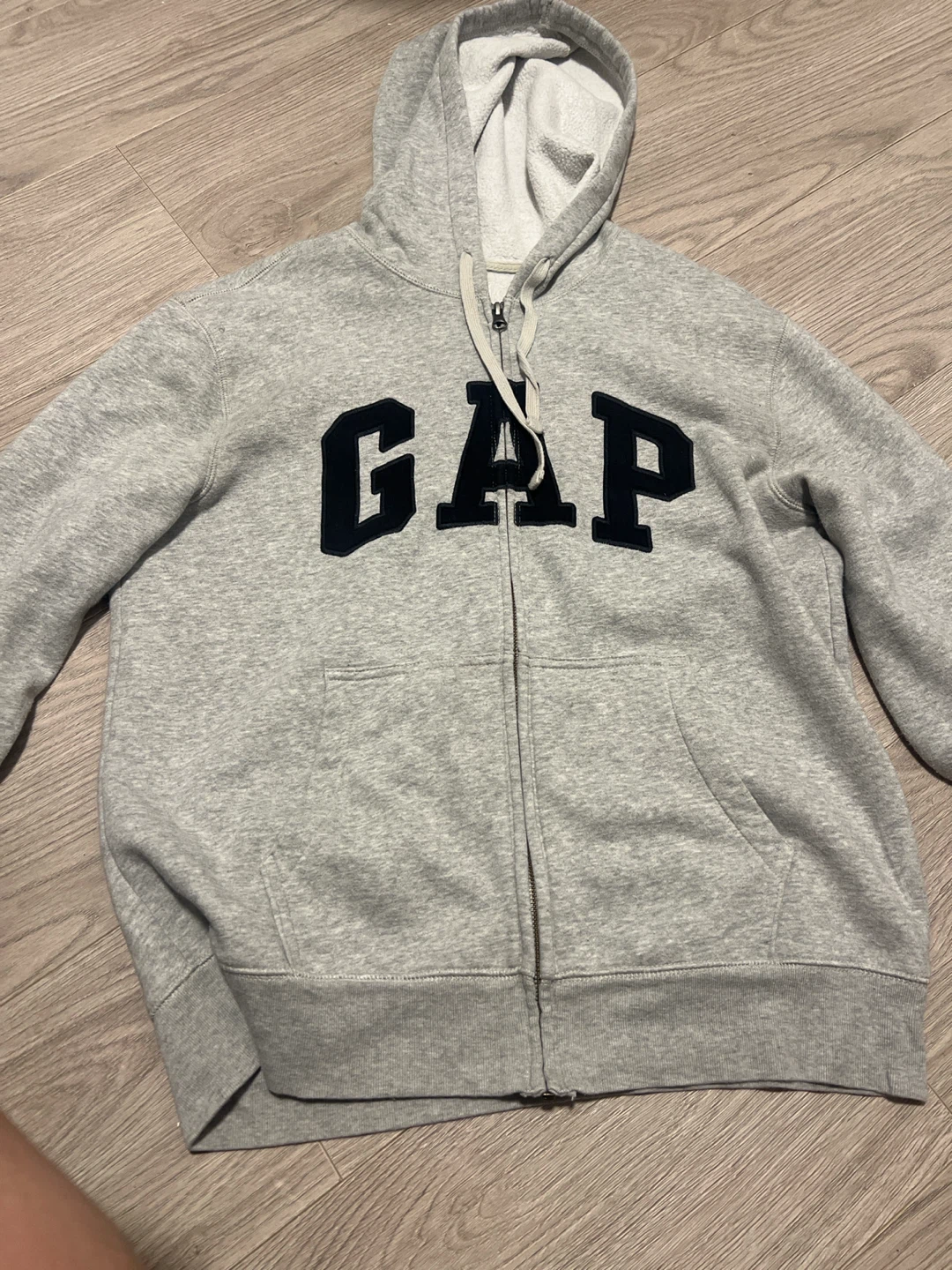 GAP Grey Zip-Up Hoodie