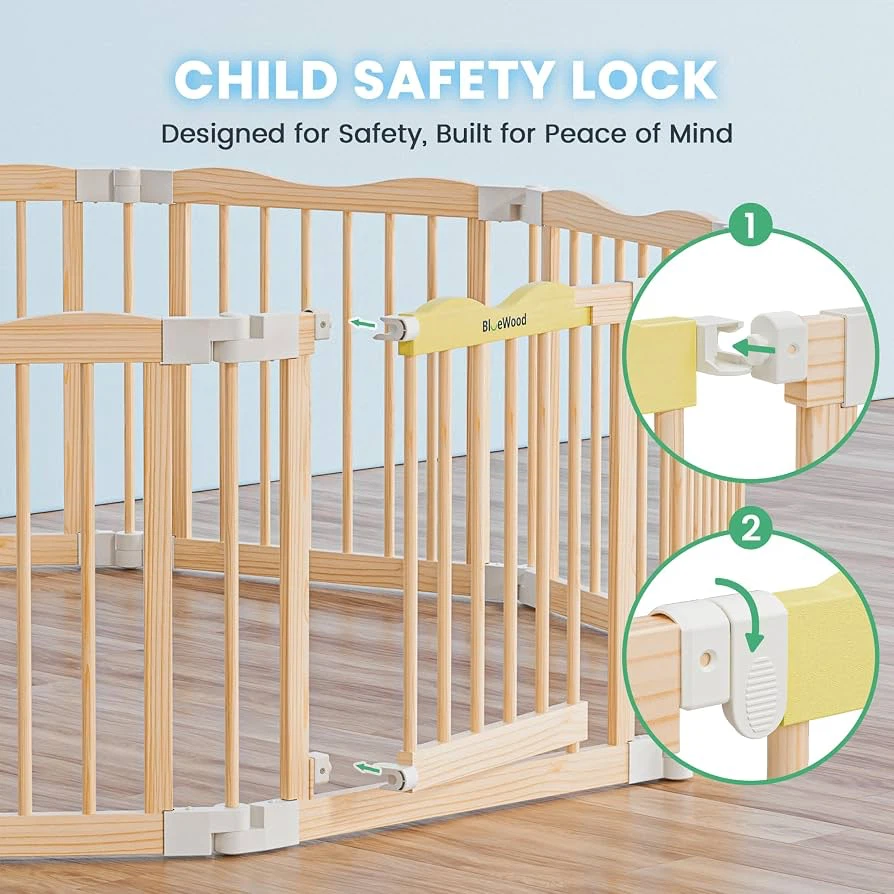 🔥 Brand NEW – Foldable Wooden Baby Playpen - photo 5