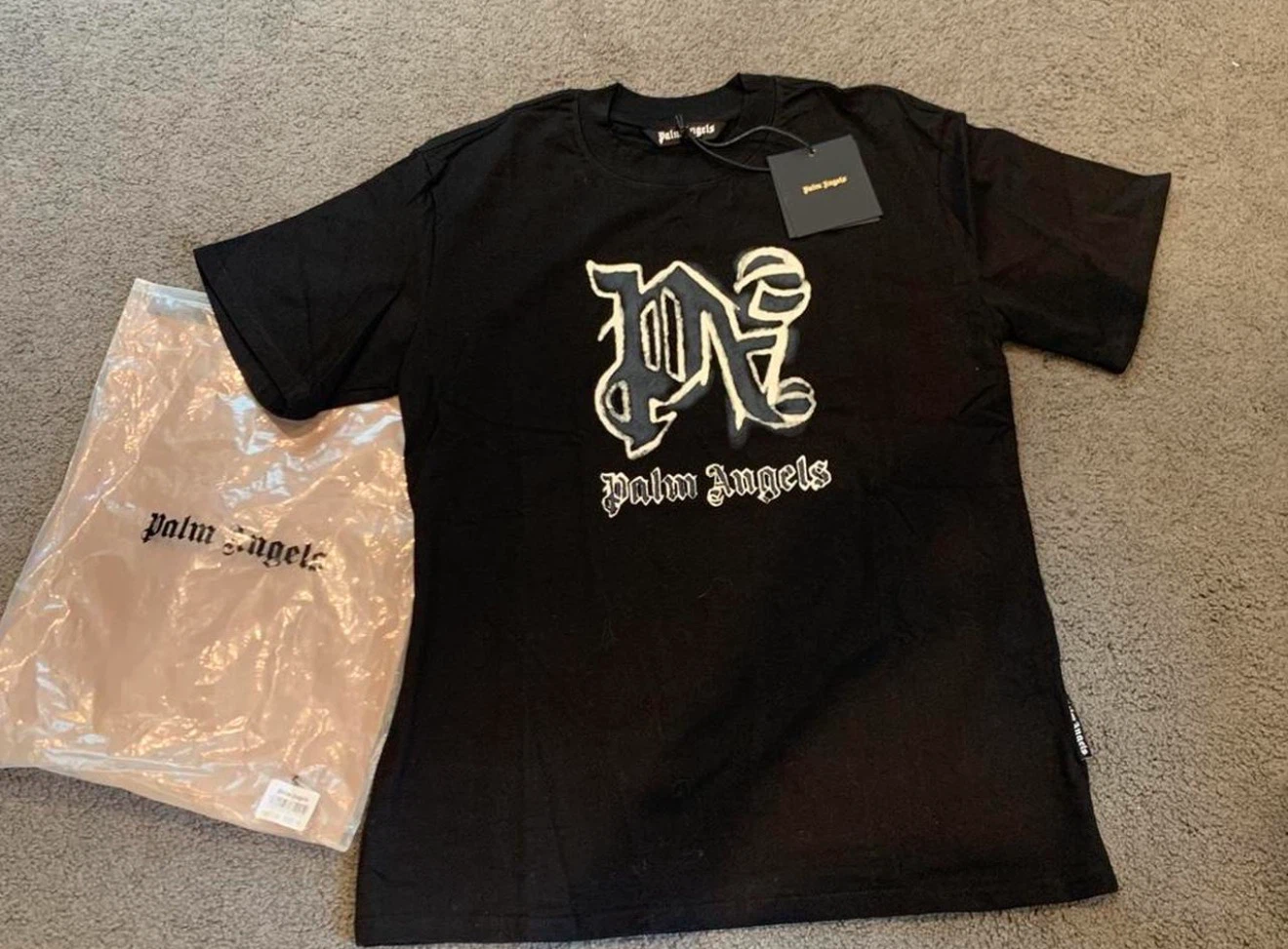 Palm Angels Black T-Shirt