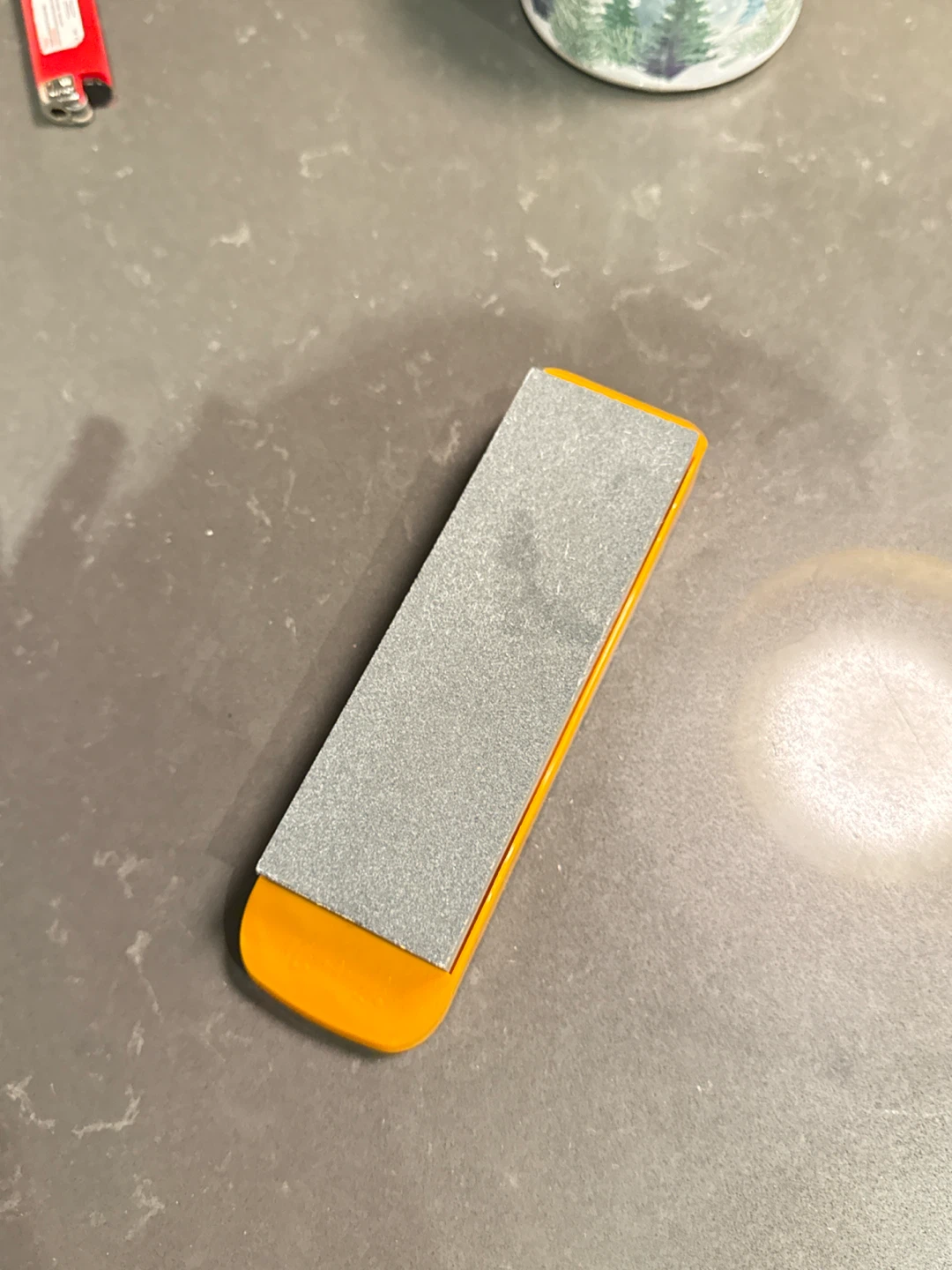 Orange Knife Sharpening Stone - photo 2