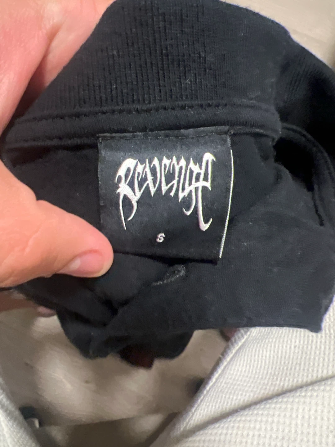 Revenge Black Polo Shirt - photo 2