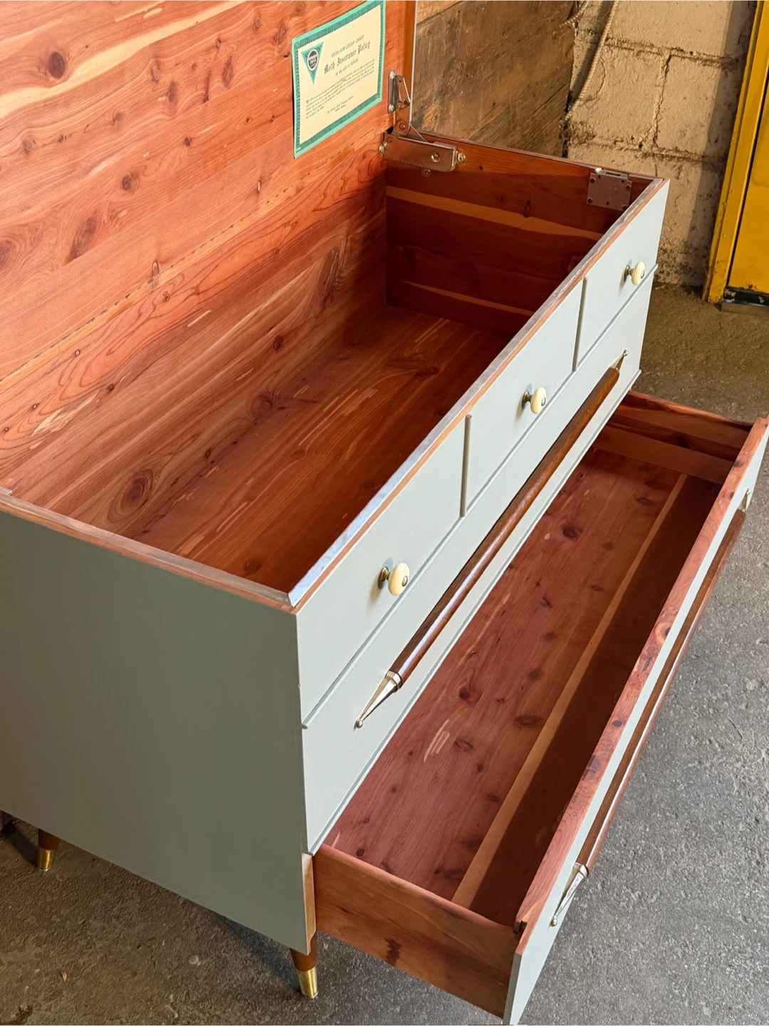 Mid Century Cedar Chest - photo 5