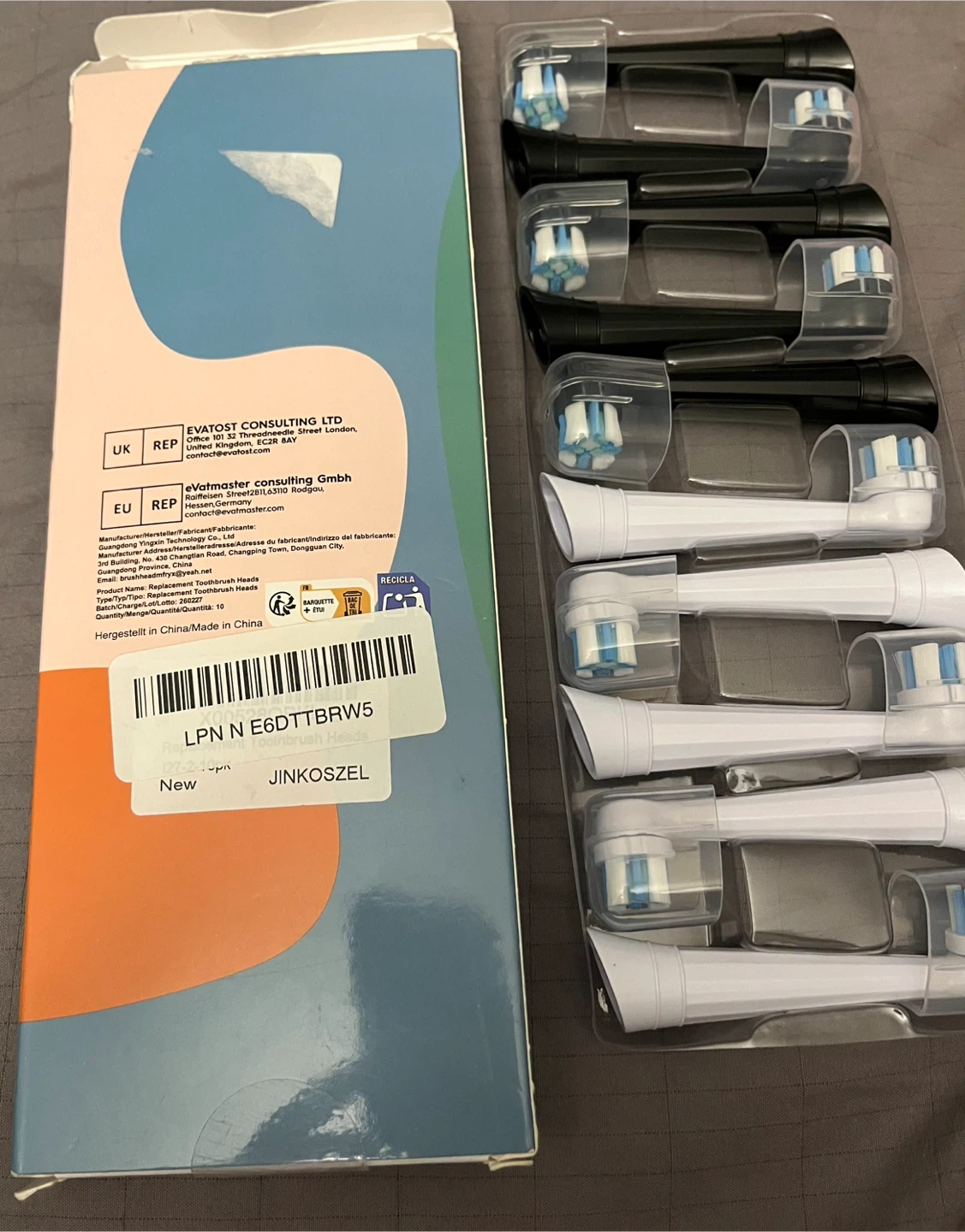 10 Replacement Toothbrush Heads - photo 4
