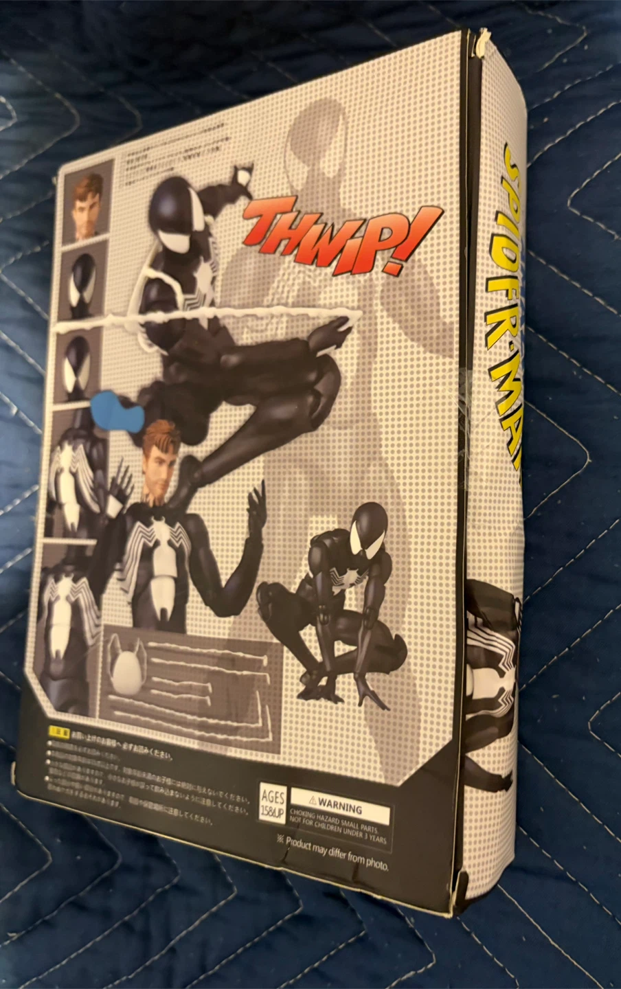 Spider-Man Black Costume 6" Action Figure CT Toys #147 - photo 4