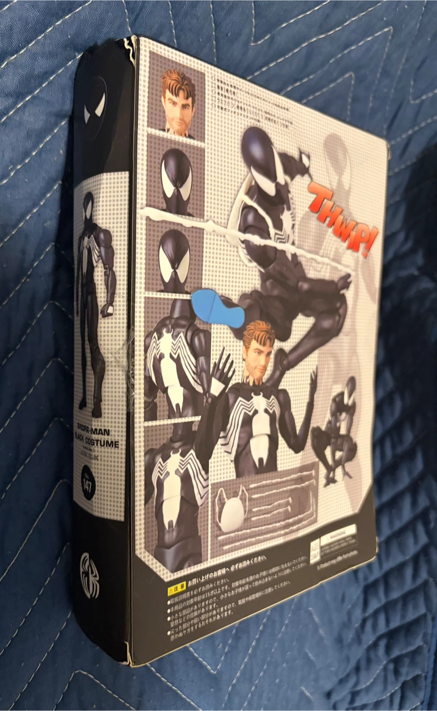 Spider-Man Black Costume 6" Action Figure CT Toys #147 - photo 3