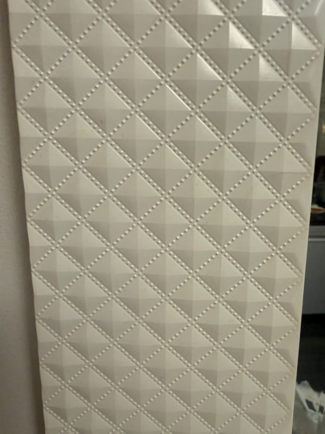 White textured mirror - photo 3