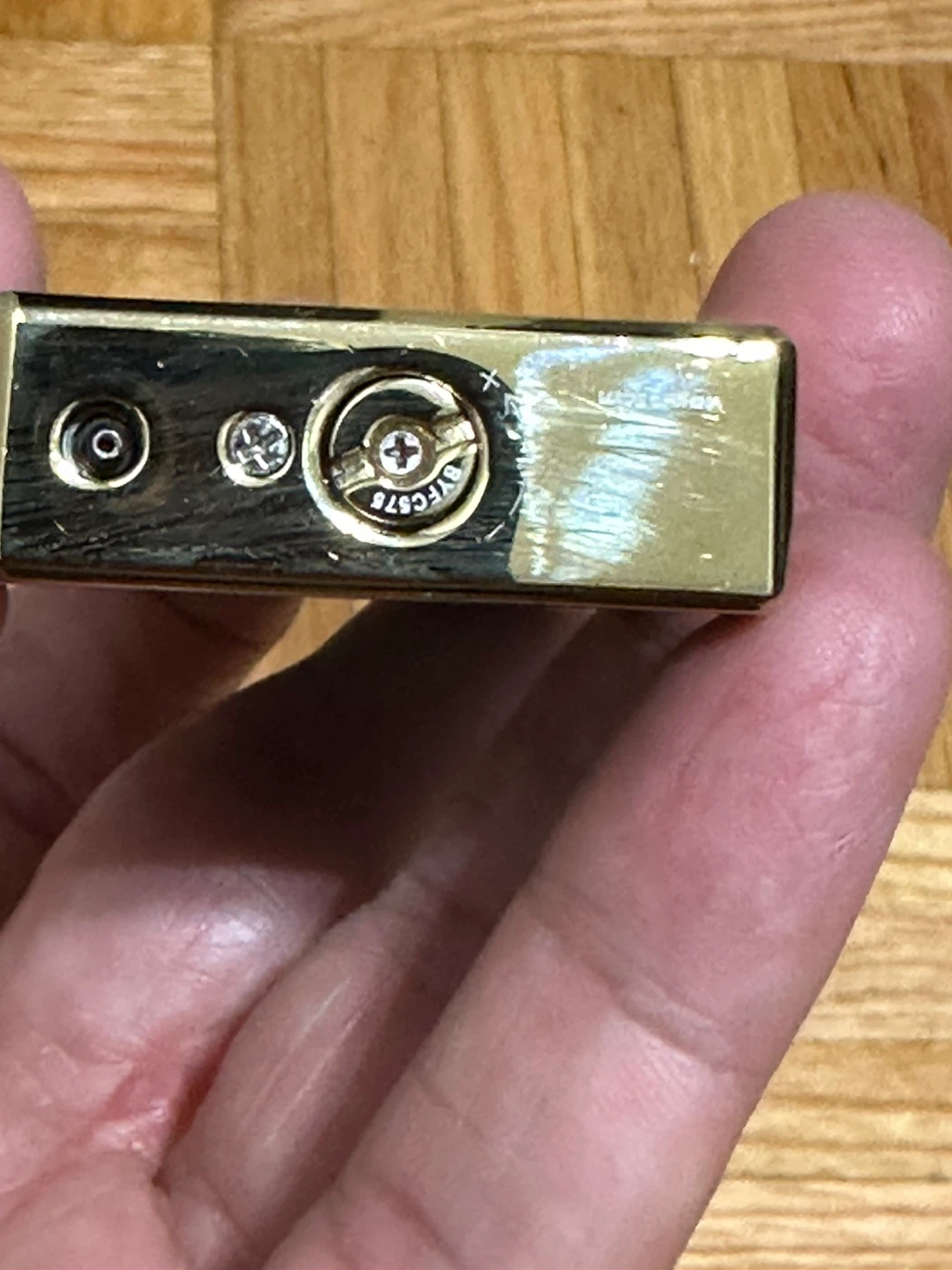 S.T. Dupont Biggy Lighter - Black Lacquer & Gold - photo 3