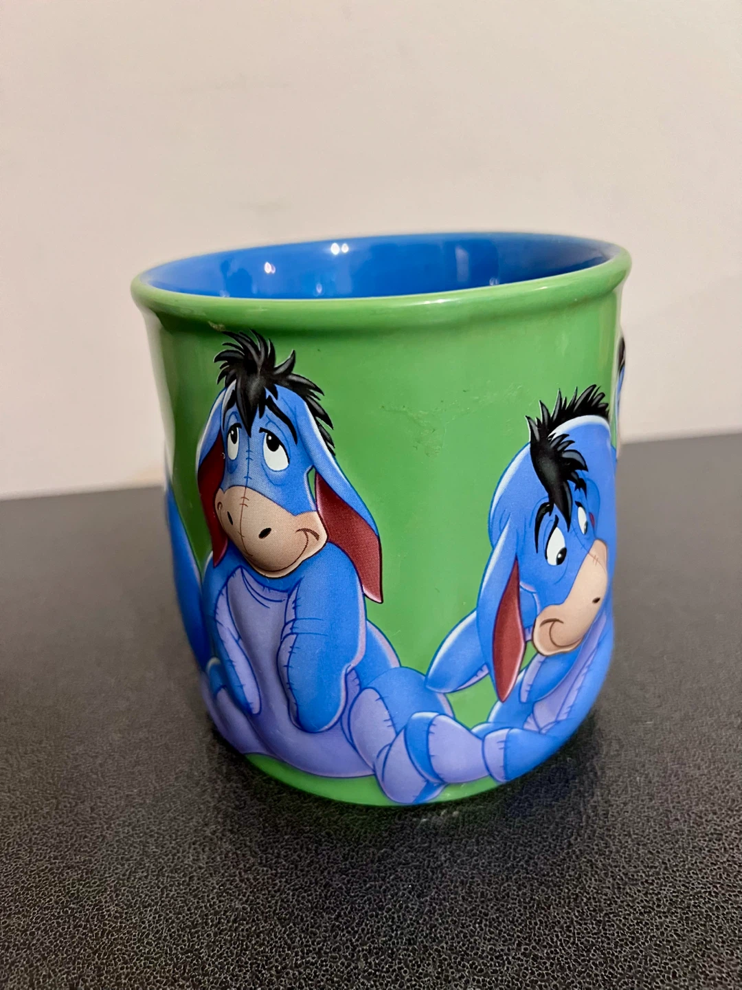 Disney Store Eeyore Large 22 oz Ceramic Mug – Rare Collectible - photo 2
