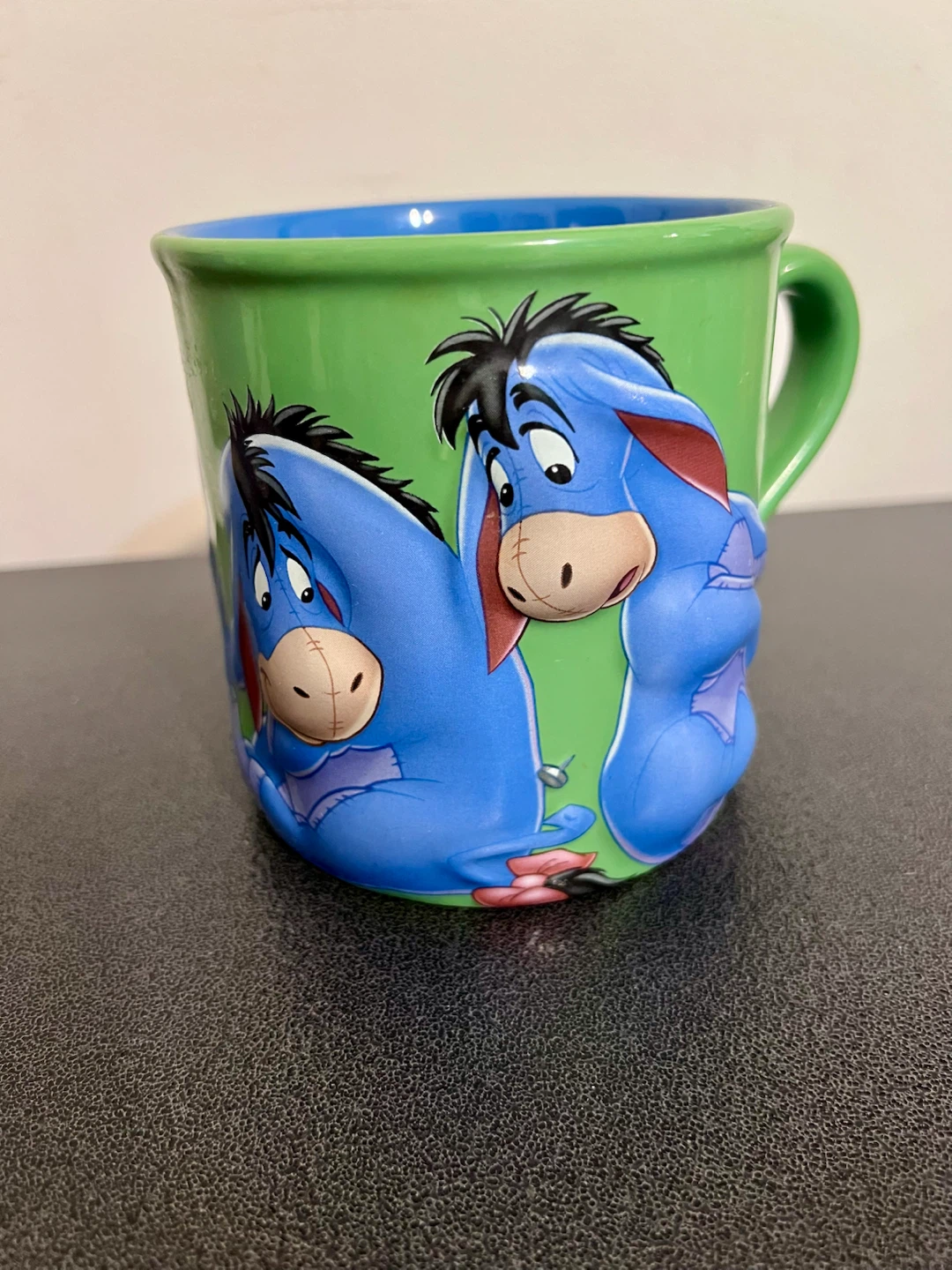 Disney Store Eeyore Large 22 oz Ceramic Mug – Rare Collectible - photo 3