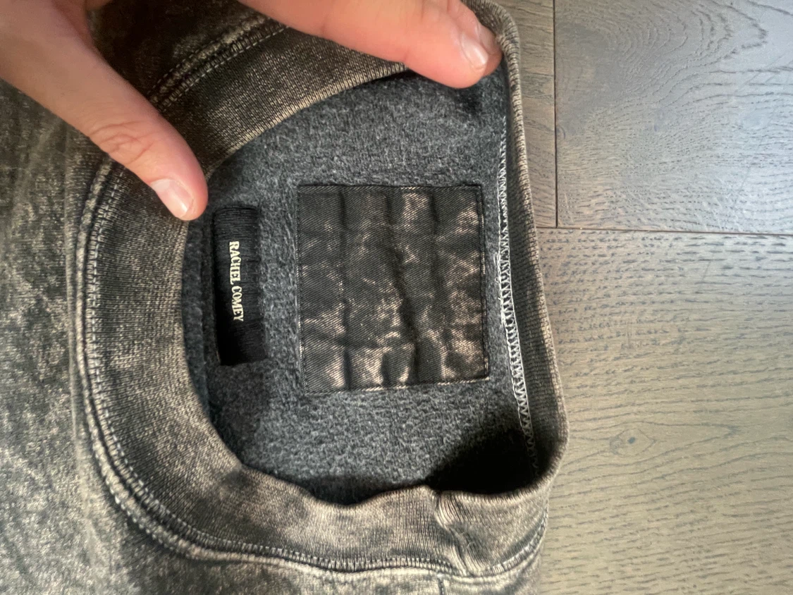 RACHEL COMEY Grey Washed Sweatshirt - photo 2