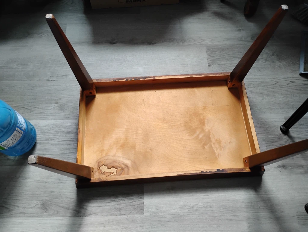Vintage Wooden TV Tray Table - photo 2