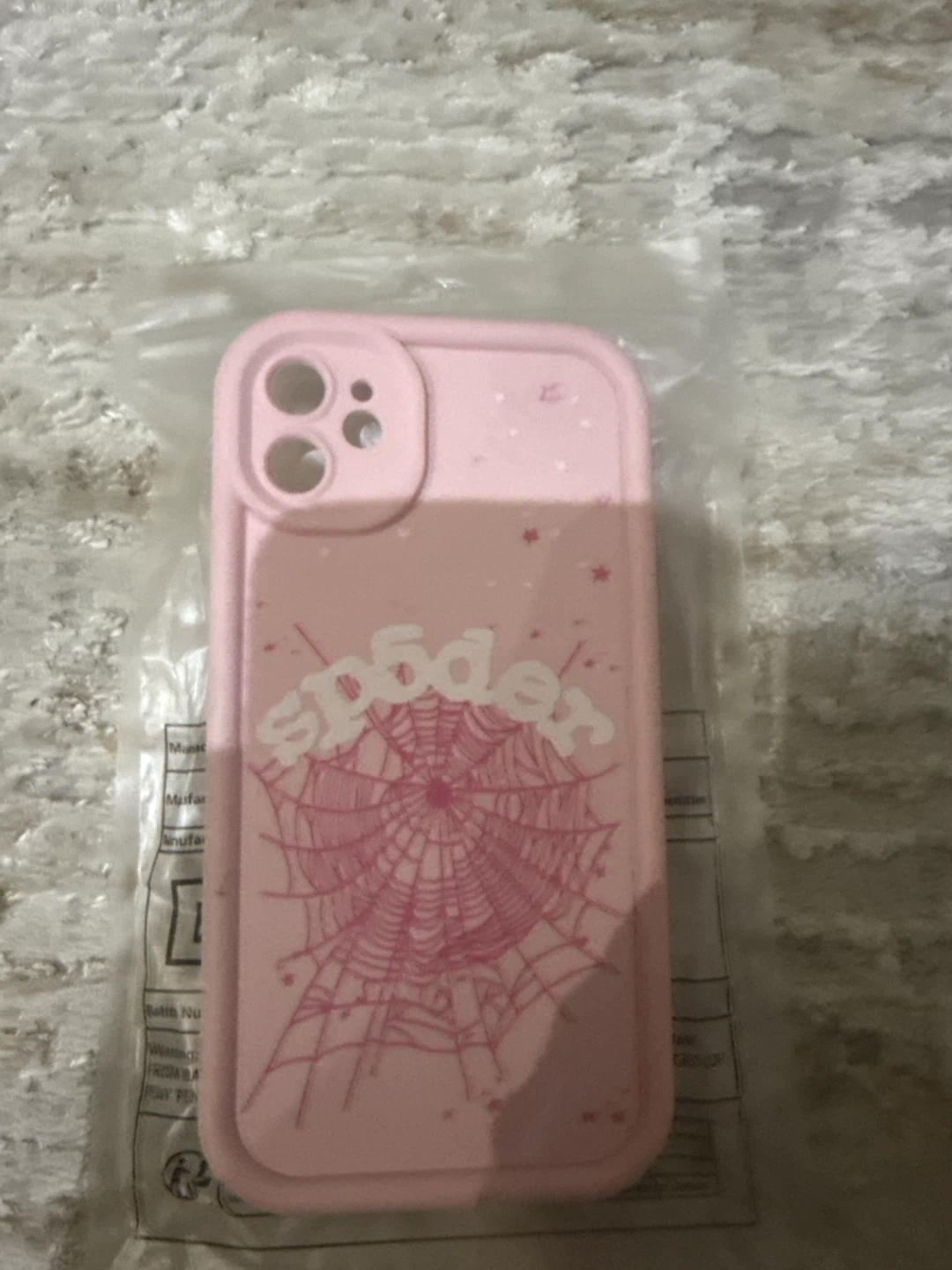 Pink Spiderweb Phone Case for iPhone 11 - photo 2