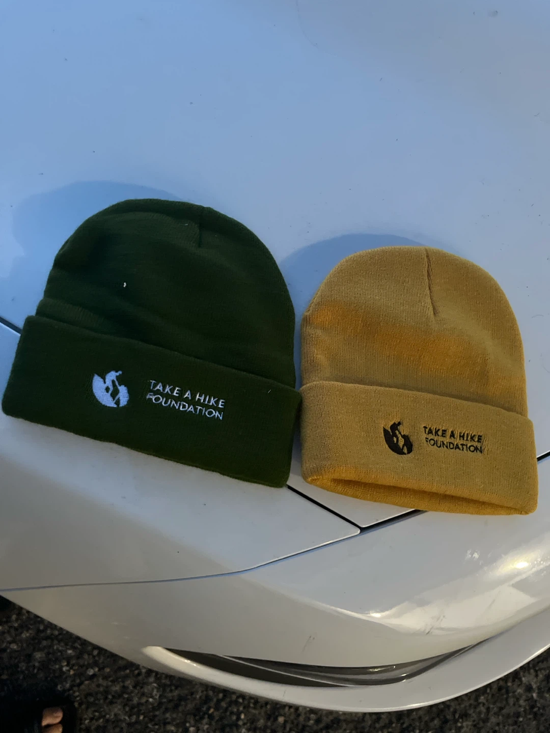 Take A Hike Foundation Toques (Green & Tan)