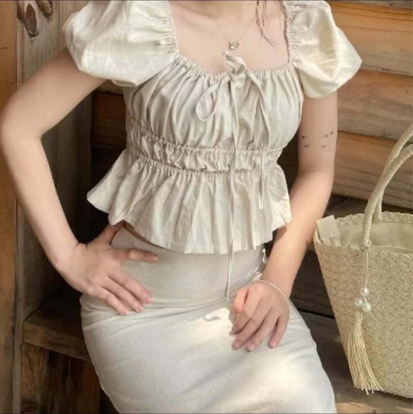 Babydoll Cute Puffy Shirt