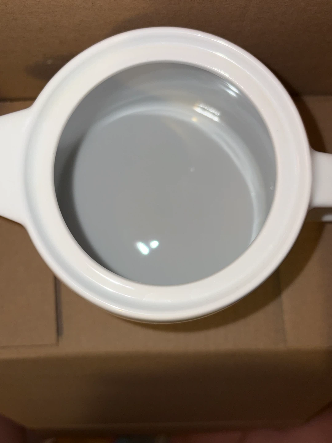 White Teapot with Cartoon Animals - photo 3