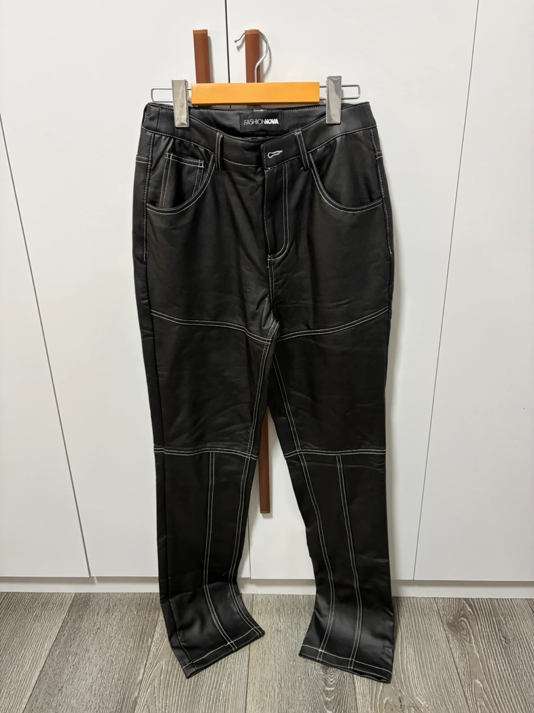 Fashion Nova Faux Leather Pants