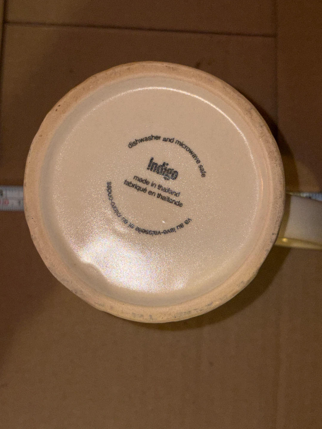 Indigo Embossed Mug - photo 3