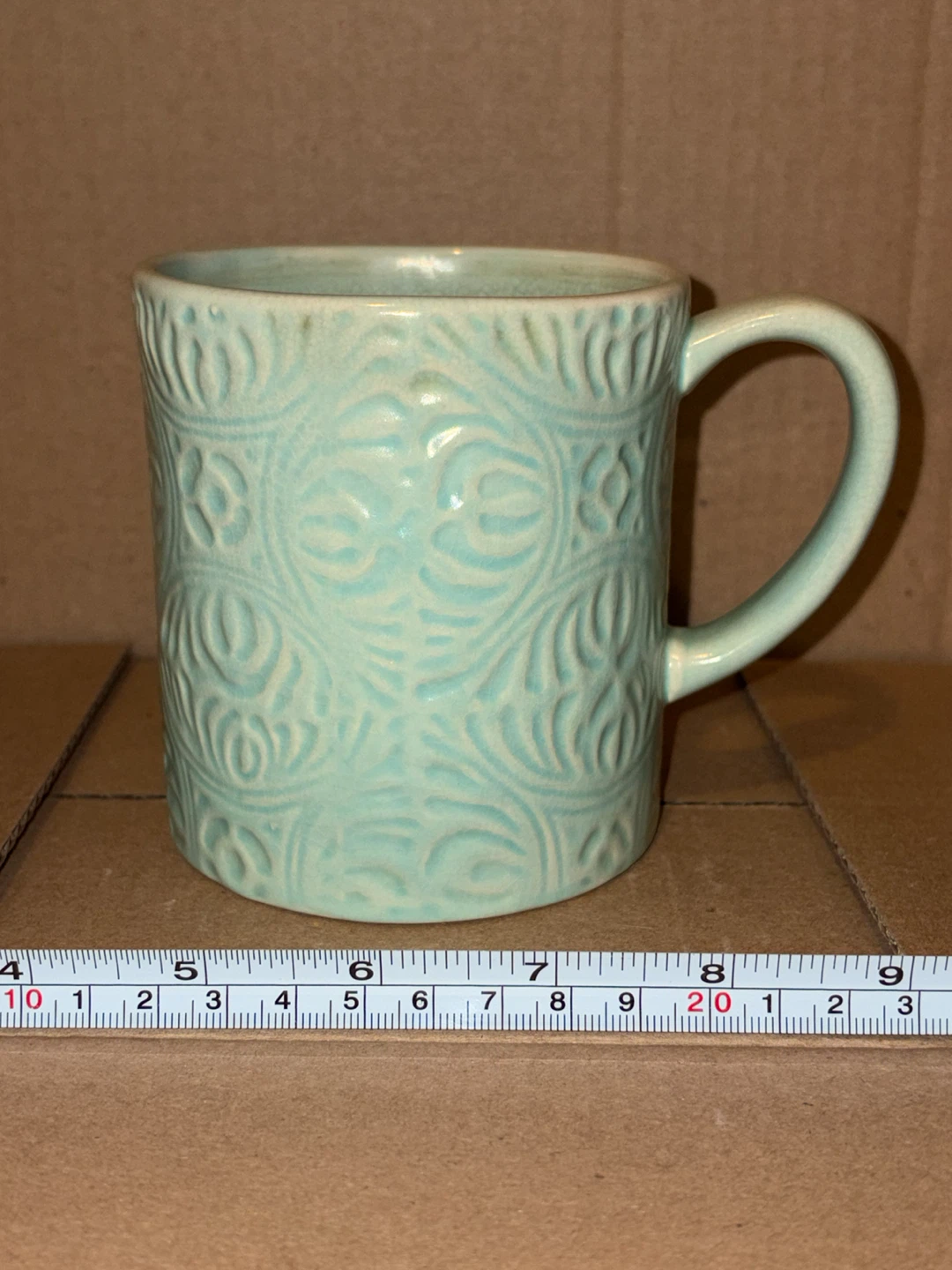 Indigo Embossed Mug - photo 5