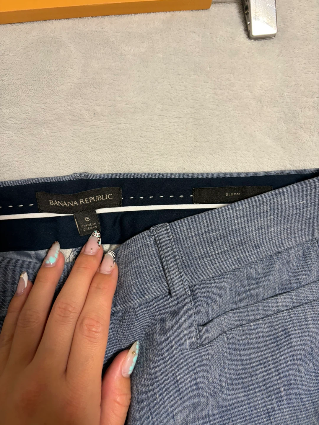 Banana Republic Sloan Pants - Blue - photo 3