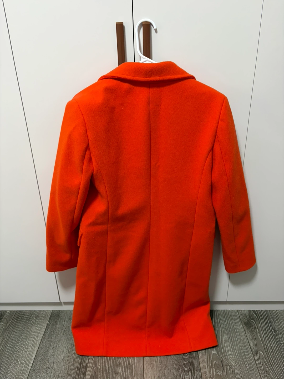 Kontatto Orange Wool Coat - photo 3