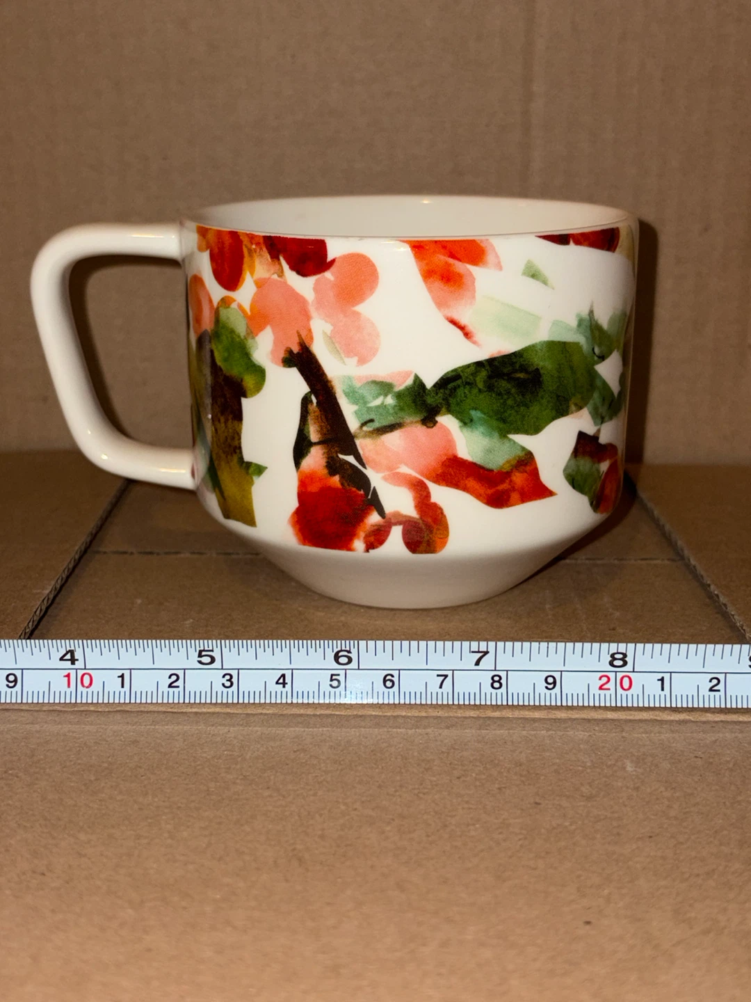 Starbucks Floral Mug 12 oz (2012)