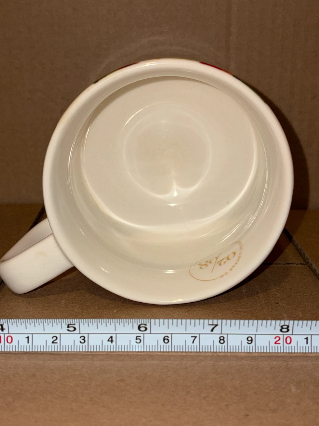 Starbucks Floral Mug 12 oz (2012) - photo 2
