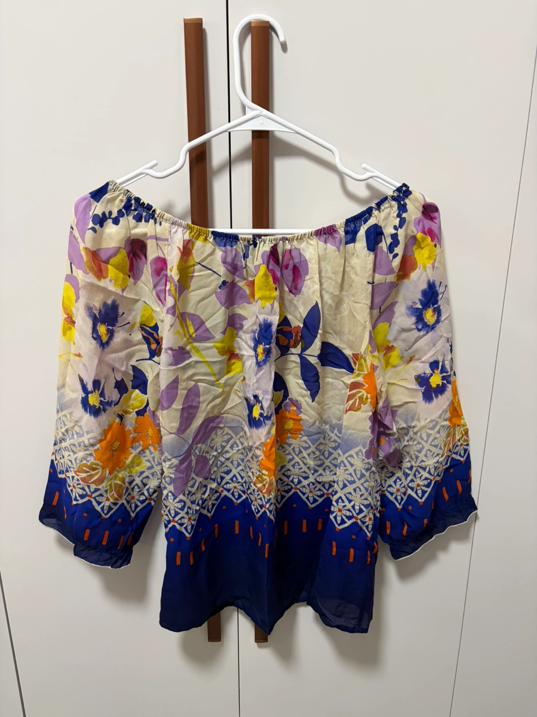 Fei Floral Print Silk Blouse - photo 3