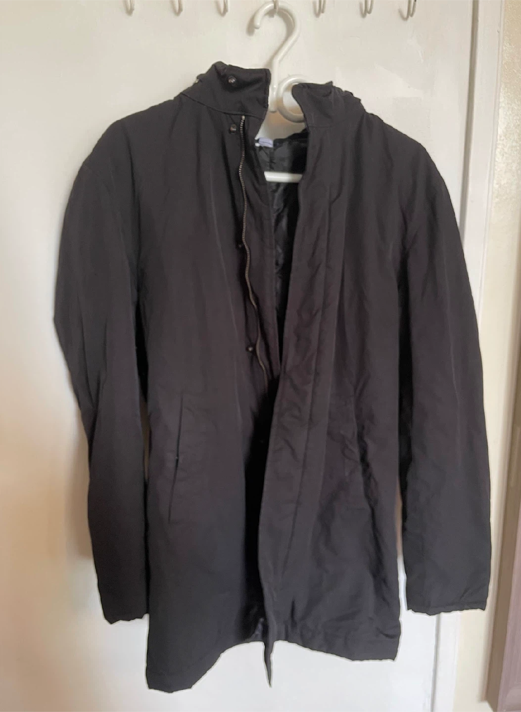 Black winter coat