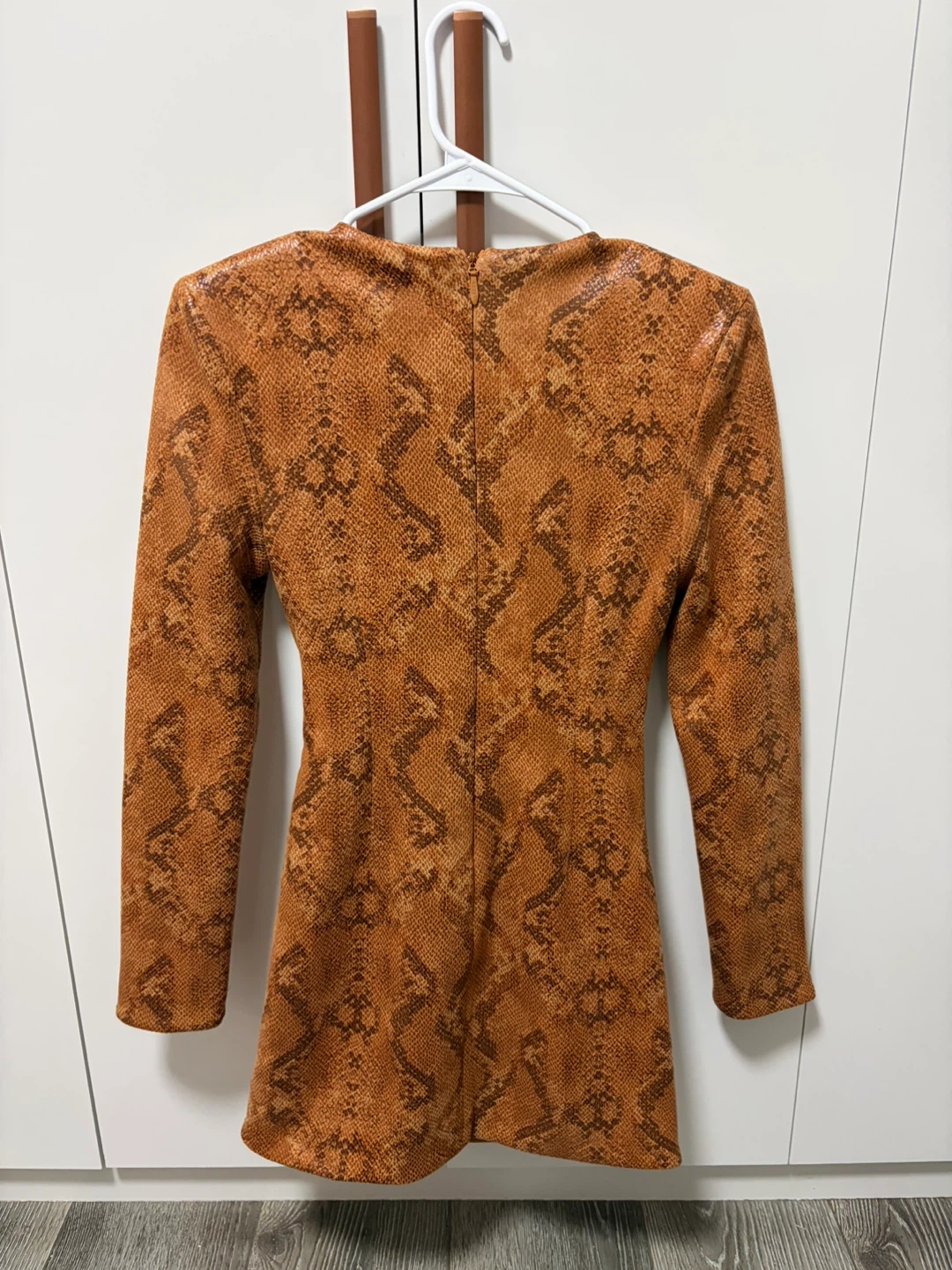 MICHAEL COSTELLO X REVOLVE Snake Print Wrap Dress - photo 3