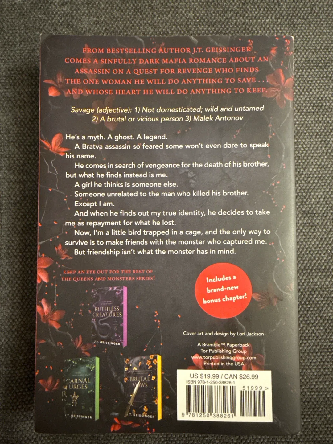 Savage Hearts by J.T. Geissinger Paperback - photo 2