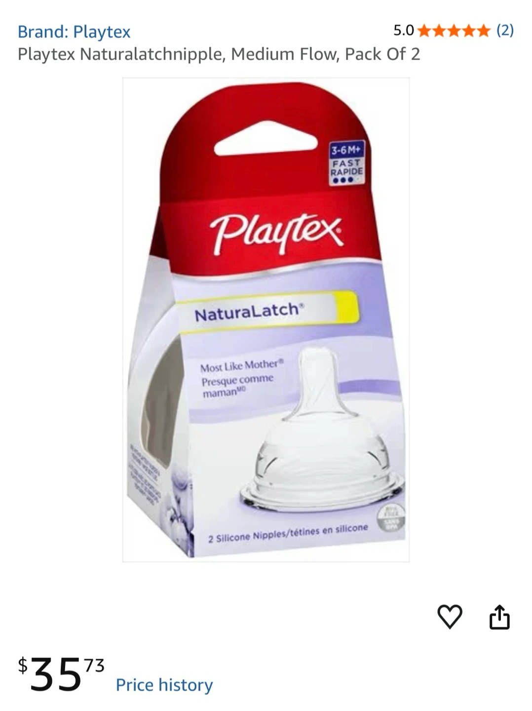 Playtex Baby Nurser Drop-Ins Liners, Bottles and Nipples - photo 2