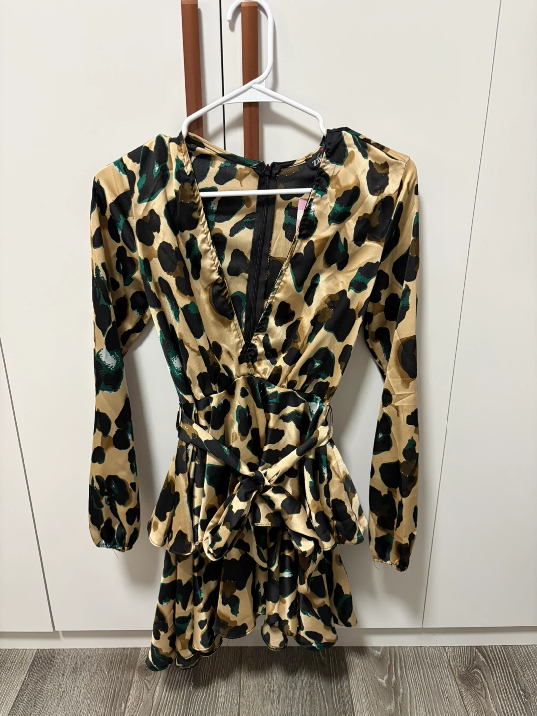 Zack Leopard Print Dress