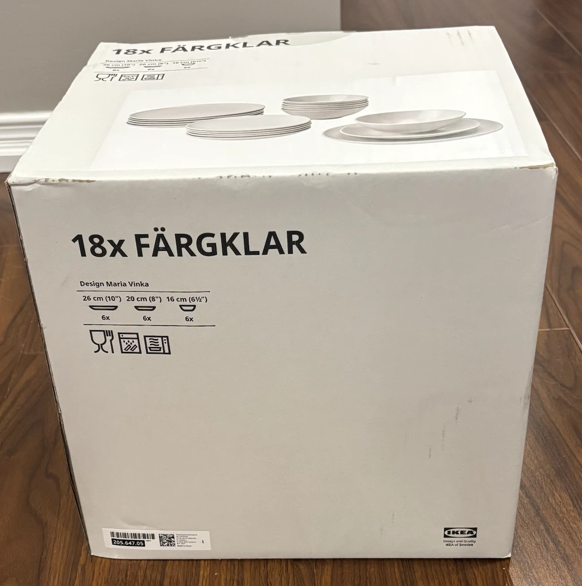 IKEA FÄRGKLAR 18-Piece Dinnerware Set - photo 2