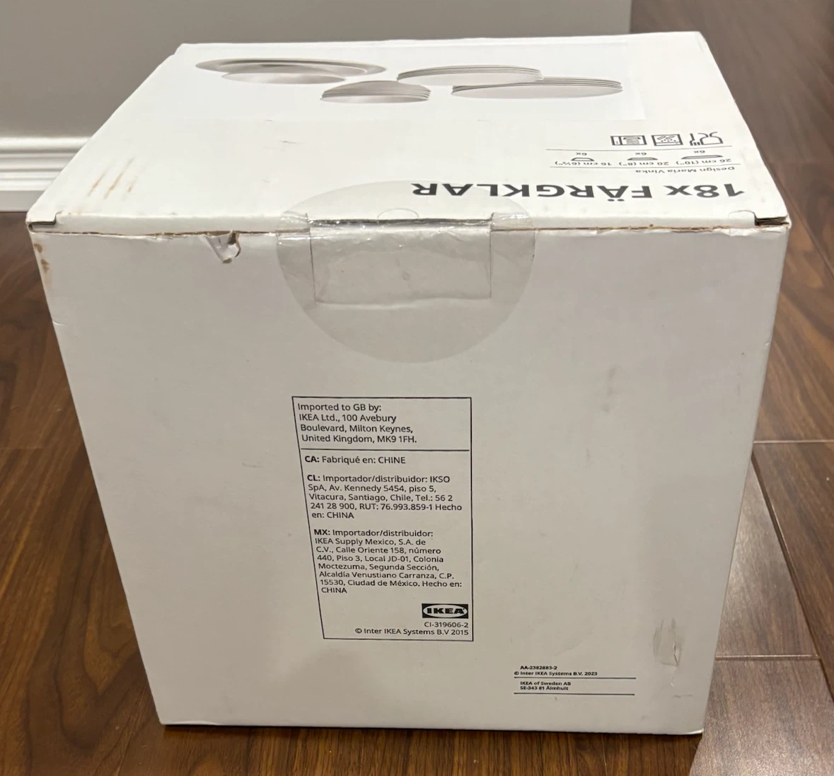 IKEA FÄRGKLAR 18-Piece Dinnerware Set - photo 3