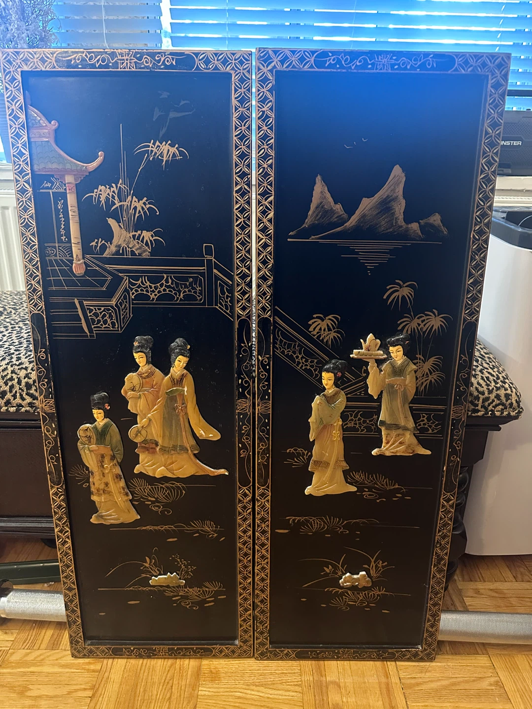 Vintage Decorative Wall Panels - Set of 2 - photo 2