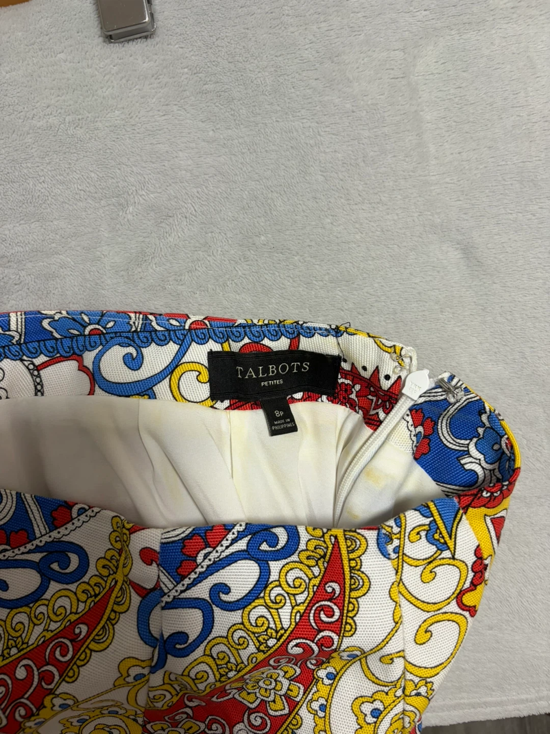 Talbots Petites Paisley Print Skirt - photo 3