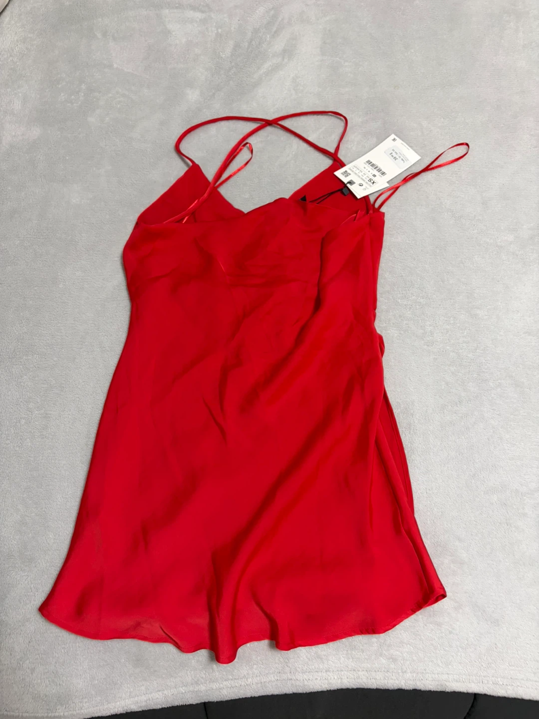 ZARA Red Slip Dress - XS - photo 2