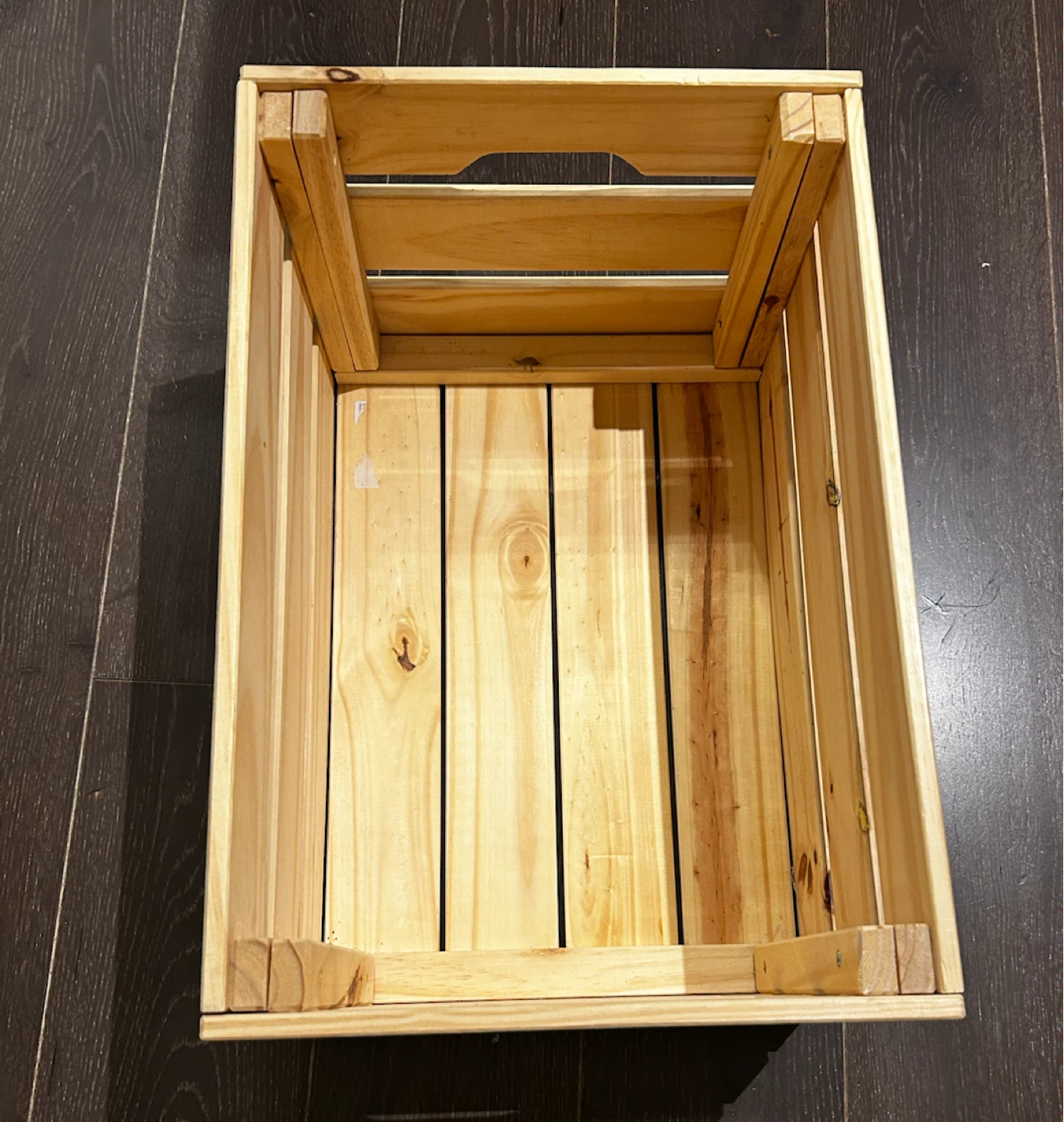 IKEA Wooden Crate Storage Box