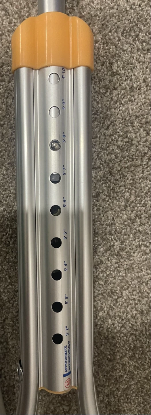 Adjustable Adult Crutches - photo 2