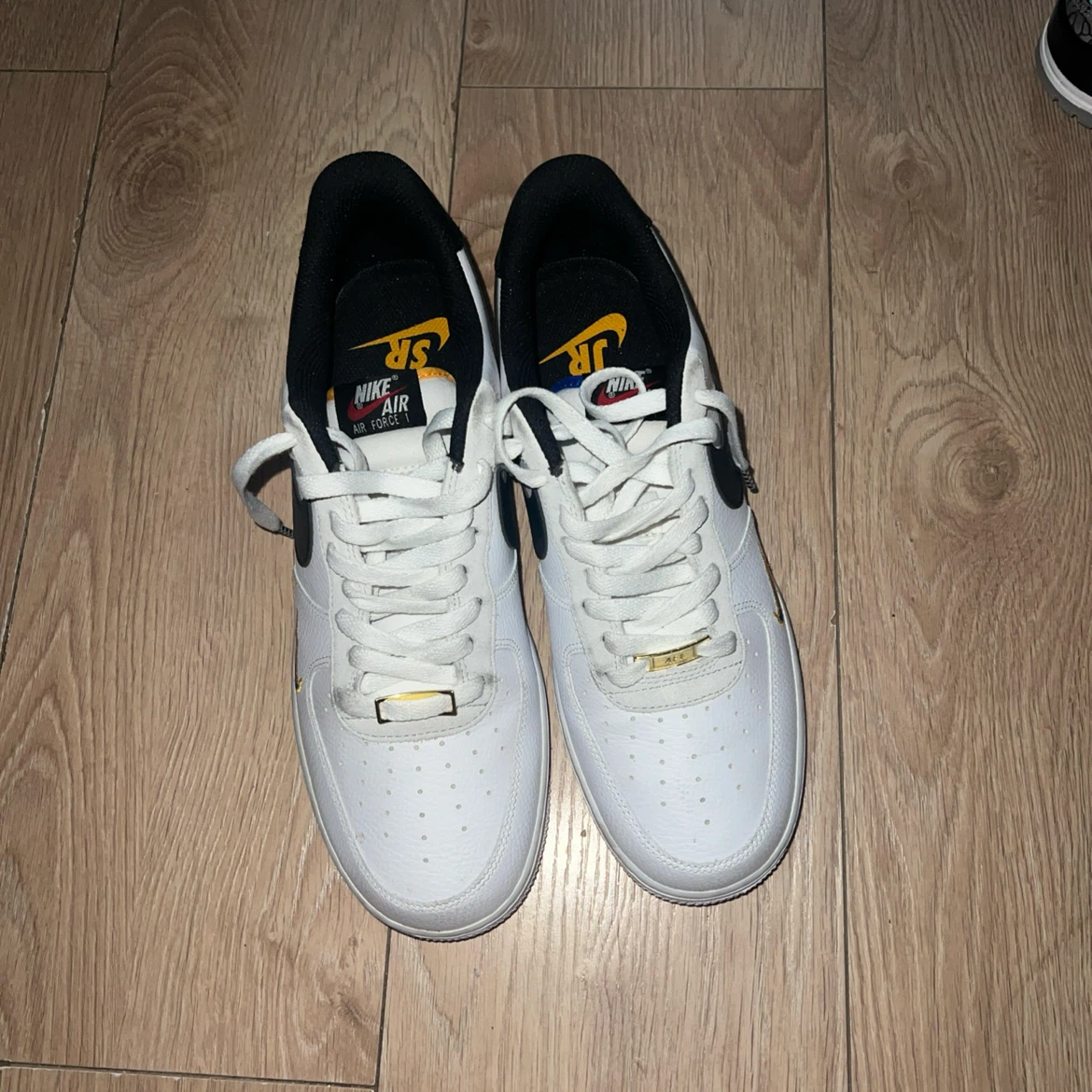 Nike Air Force 1 White "24" Baseball Custom Sneakers