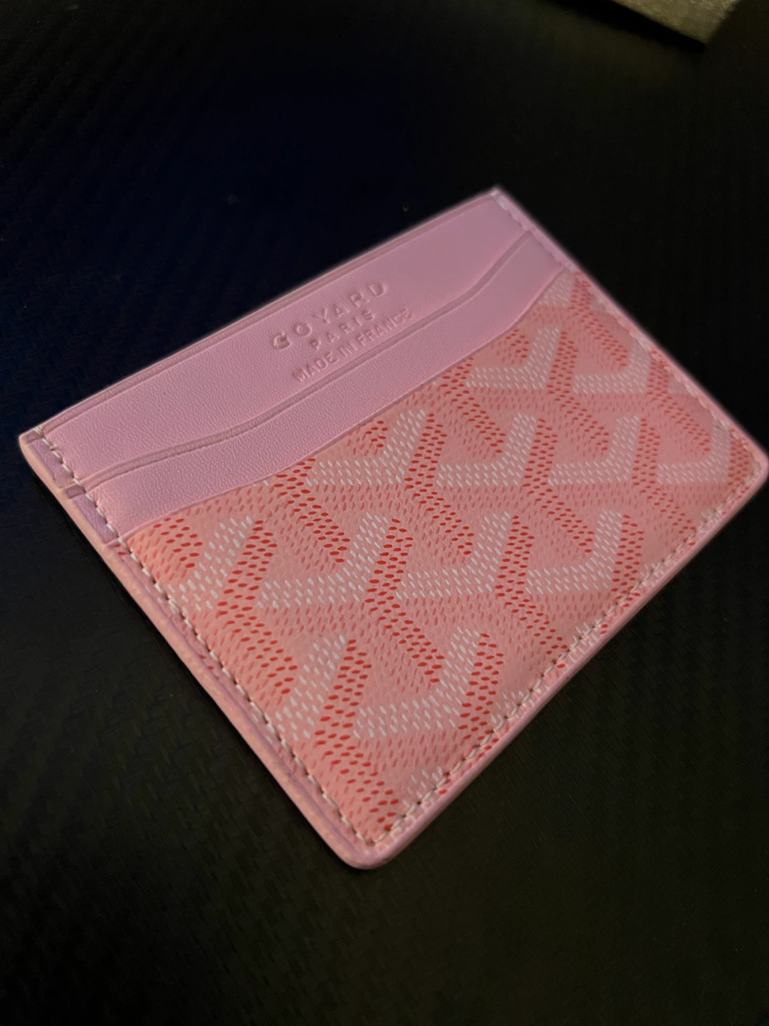 Goyard Pink Card Holder