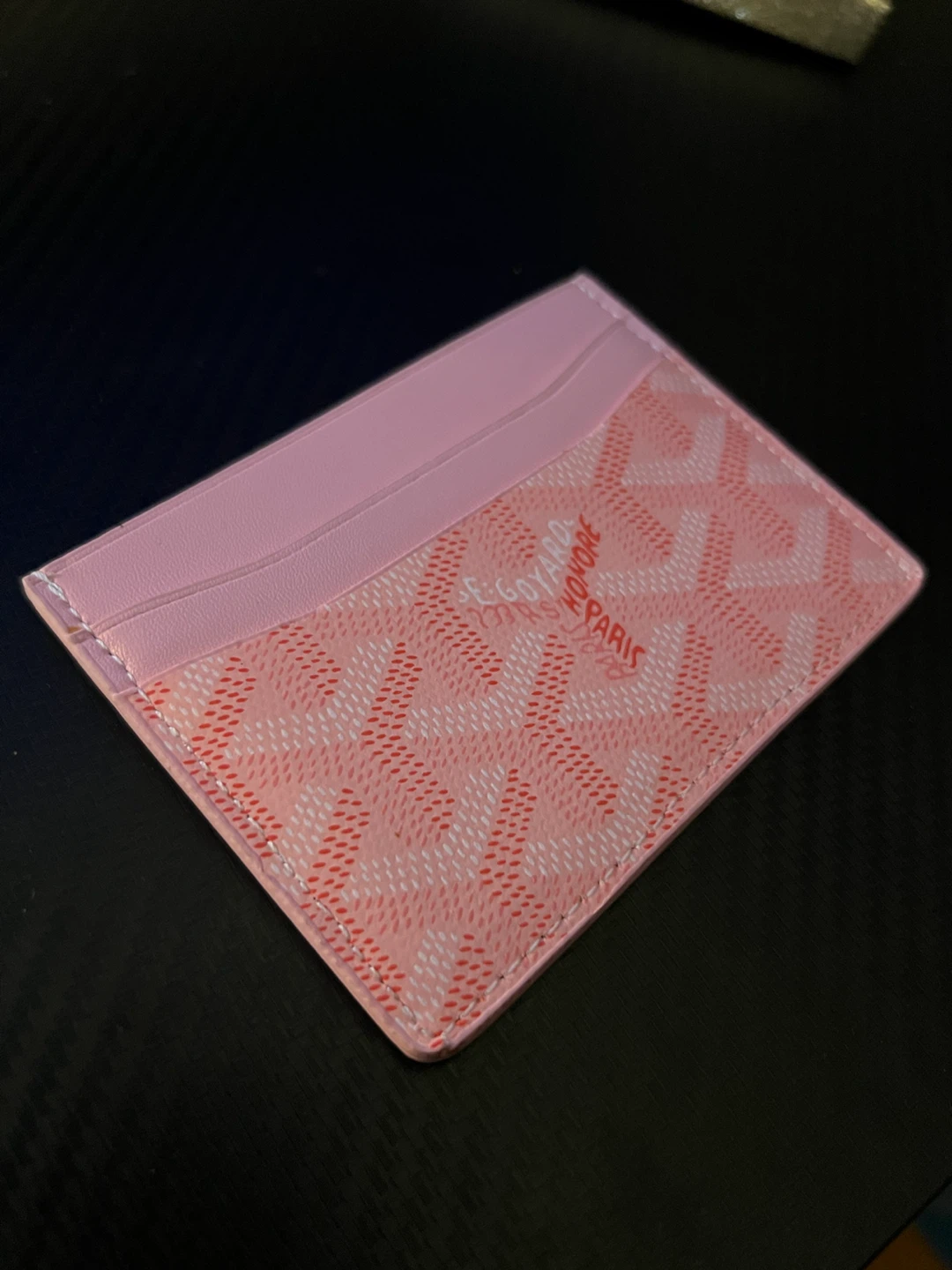 Goyard Pink Card Holder - photo 2
