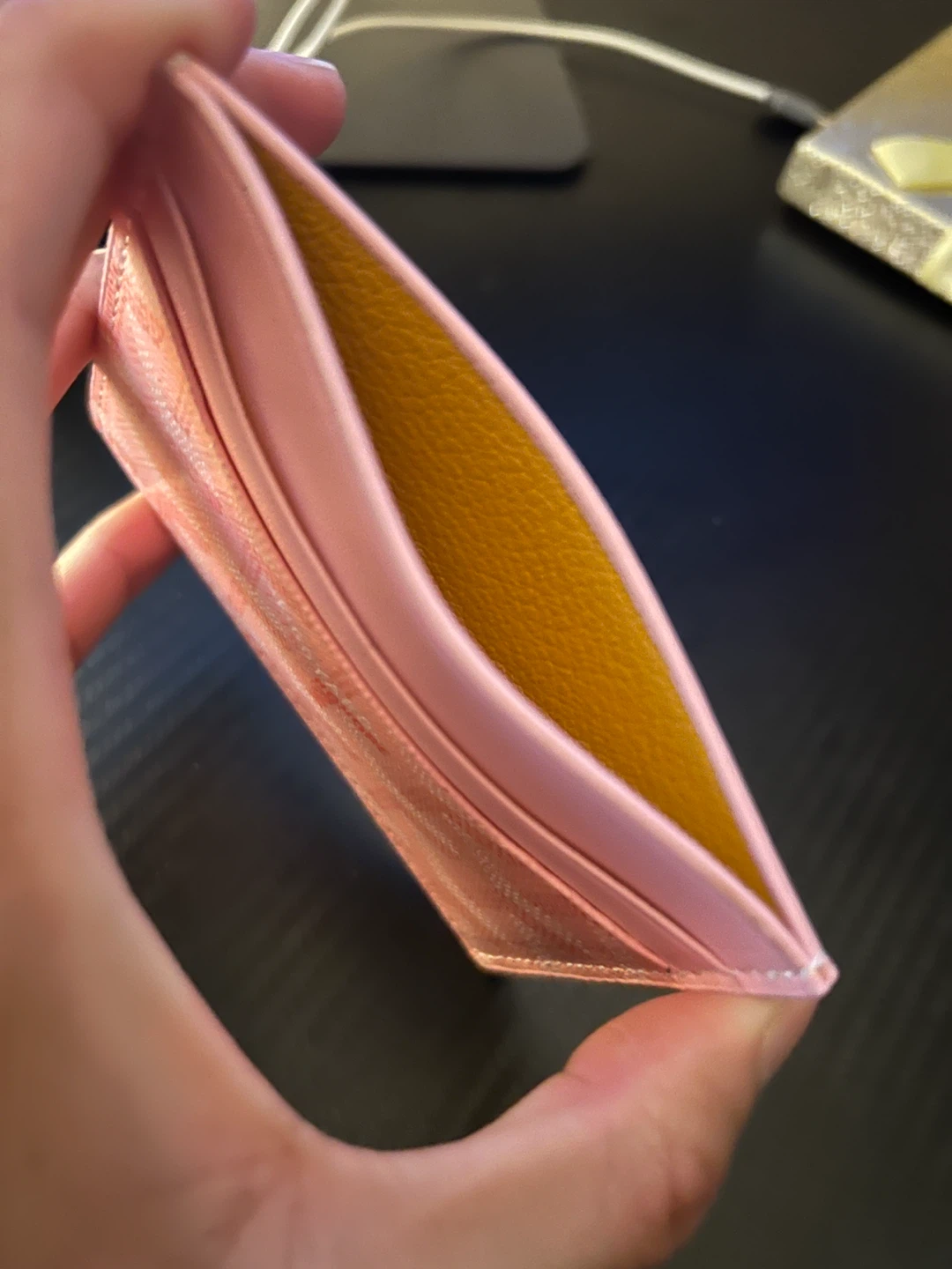 Goyard Pink Card Holder - photo 3