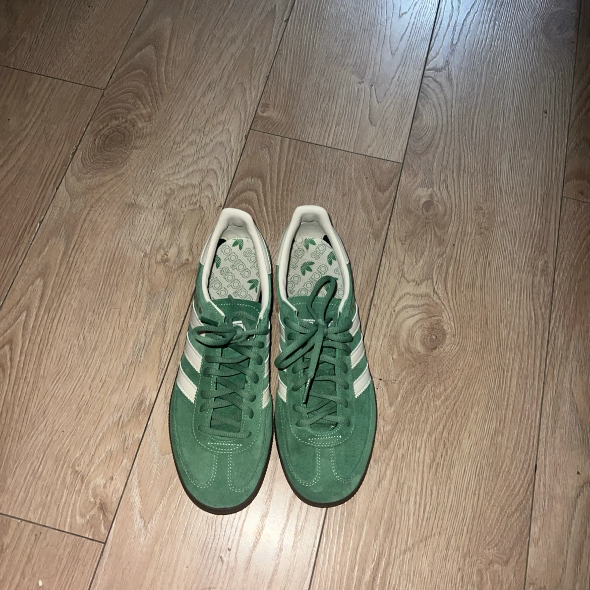 Adidas Spezial Green Suede Sneakers